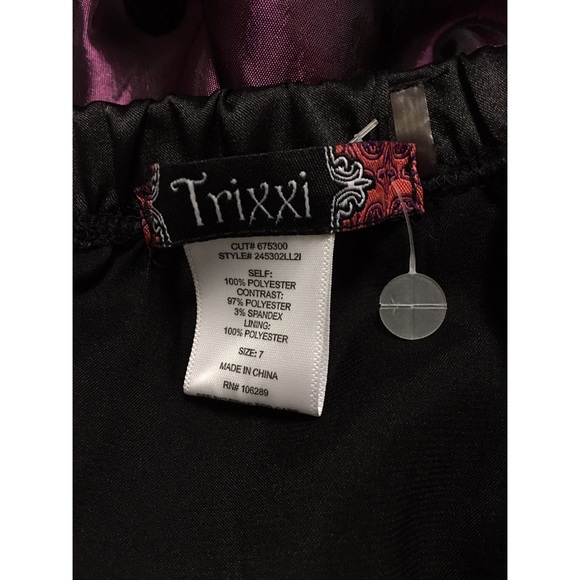 Trixxi Strapless Bubble Skirt Dress (7) - Picture 8 of 8